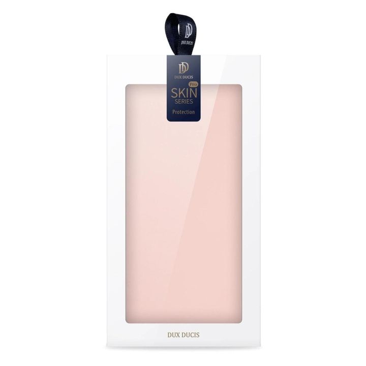 Skin Pro dėklas su atlenkiamuoju dangteliu iPhone 14 Plus rožinės spalvos