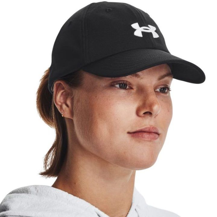Moteriška kepurė su lenktu snapeliu Under Armour Blitzing Adj, juoda