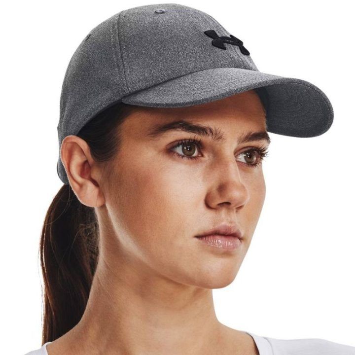 Moteriška kepurė su snapeliu Under Armour Blitzing Adj, pilka