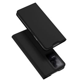 Skin Pro dėklas su atlenkiamuoju dangteliu Xiaomi Poco F4 5G juodas