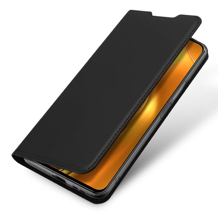 Skin Pro dėklas su atlenkiamuoju dangteliu Xiaomi Poco F4 5G juodas