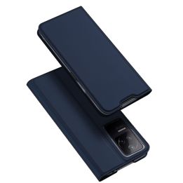 Skin Pro dėklas su atlenkiamuoju dangteliu Xiaomi Poco F4 5G blue