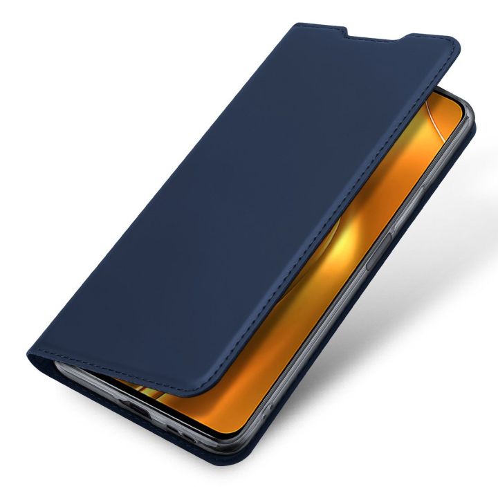 Skin Pro dėklas su atlenkiamuoju dangteliu Xiaomi Poco F4 5G blue