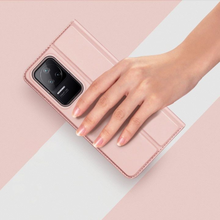 Skin Pro dėklas su atlenkiamuoju dangteliu Xiaomi Poco F4 5G blue