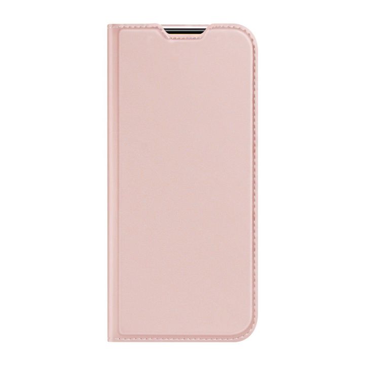 Skin Pro dėklas su atverčiamu dangteliu Xiaomi Poco F4 5G rožinės spalvos