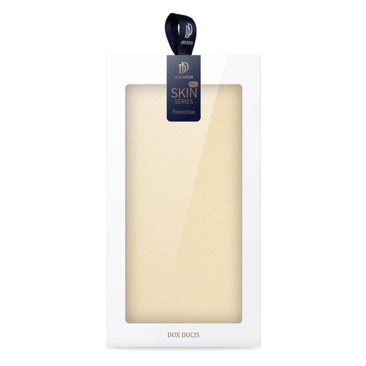 Skin Pro dėklas su atlenkiamuoju dangteliu Xiaomi Poco F4 5G auksinis