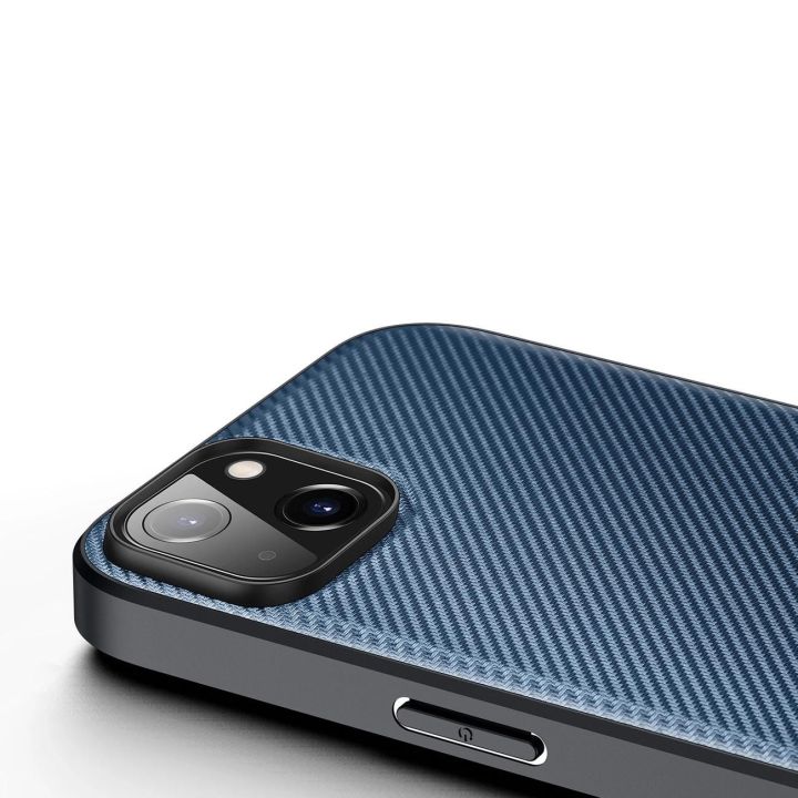 Fino dėklas iš nailono iPhone 14 Plus , mėlynas