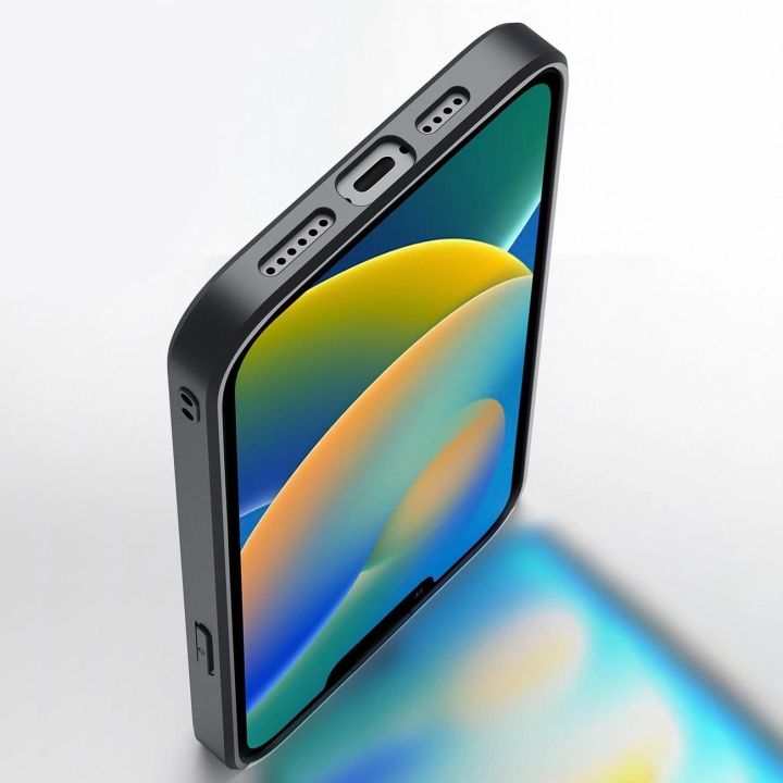 Fino dėklas iš nailono iPhone 14 Plus , mėlynas