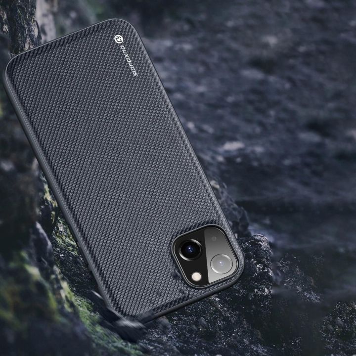 Fino dėklas iš nailono iPhone 14 Plus , mėlynas