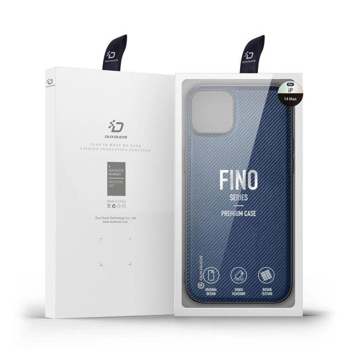Fino dėklas iš nailono iPhone 14 Plus , mėlynas