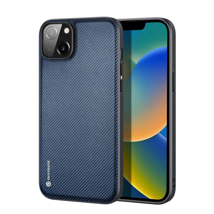 Fino dėklas iš nailono iPhone 14 Plus , mėlynas