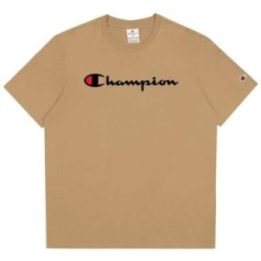 Vyriški medvilniniai marškinėliai Champion SS Tee, smėlio