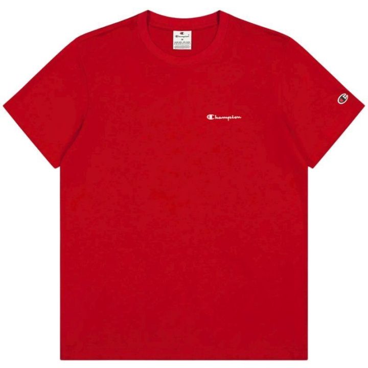 Vyriški medvilniniai marškinėliai Champion SS Tee, raudoni