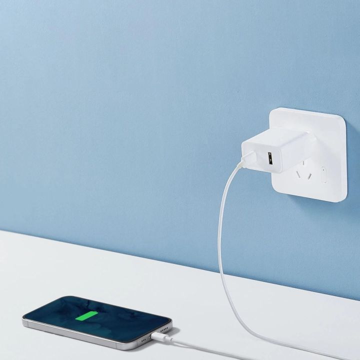 Xiaomi kelioninis greitasis įkroviklis USB C 33W PD baltas (BHR4996GL)