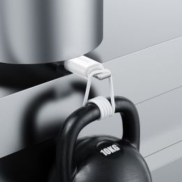 įkrovimo / duomenų perdavimo kabelis USB - Lightning 2.4A 1 m, baltas (S-UL012A9)