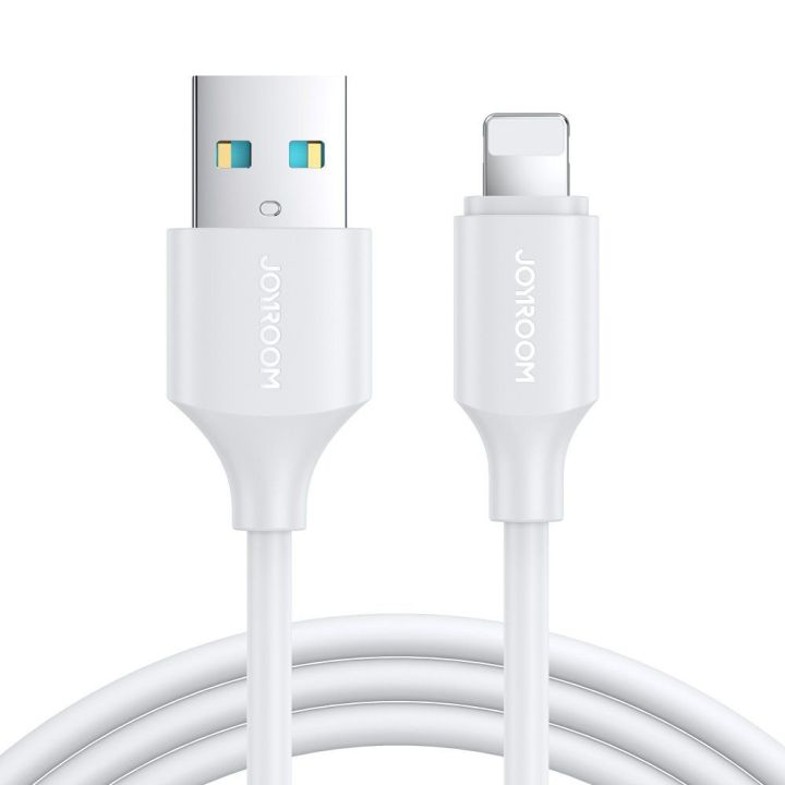 įkrovimo / duomenų perdavimo kabelis USB - Lightning 2.4A 1 m, baltas (S-UL012A9)