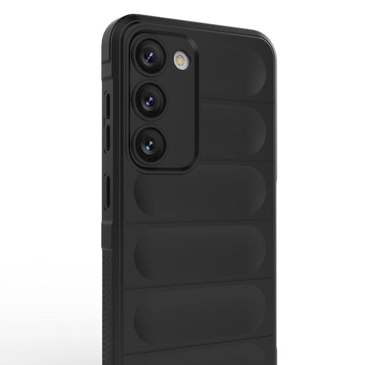 Magic Shield Case Samsung Galaxy S23+, lankstus, šarvuotas dangtelis, mėlynas