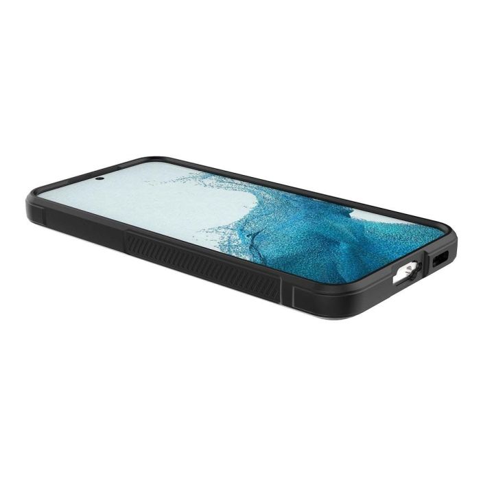 Magic Shield Case Samsung Galaxy S23+, lankstus, šarvuotas dangtelis, mėlynas
