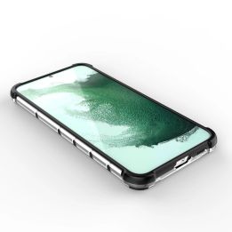 Honeycomb dėklas Samsung Galaxy S23+ šarvuotas hibridinis dėklas mėlynas