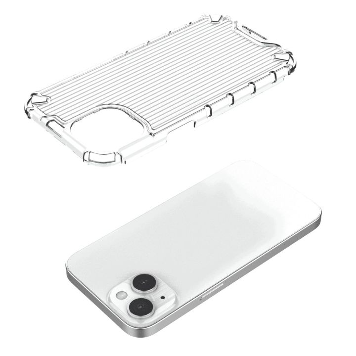 Ombre Protect Case iPhone 13 šarvuotas dėklas rožinės ir mėlynos spalvos