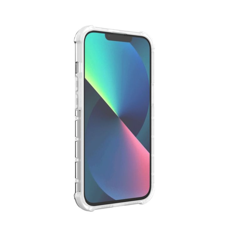 Ombre Protect Case iPhone 13 šarvuotas dėklas rožinės ir mėlynos spalvos