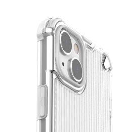 Ombre Protect Case iPhone 14 šarvuotas dėklas rožinės ir mėlynos spalvų