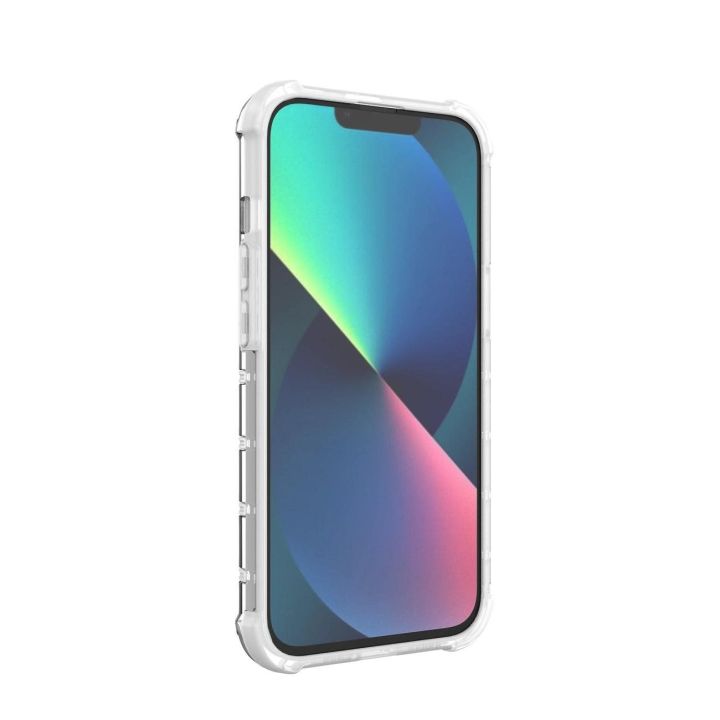 Ombre Protect Case iPhone 14 šarvuotas dėklas rožinės ir mėlynos spalvų