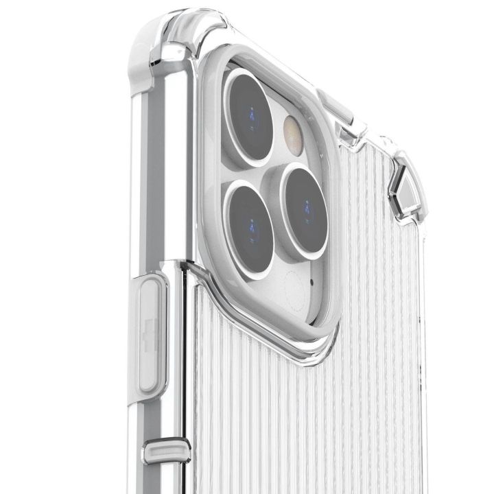 Ombre Protect dėklas iPhone 14 Pro šarvuotas dėklas rožinės ir mėlynos spalvų