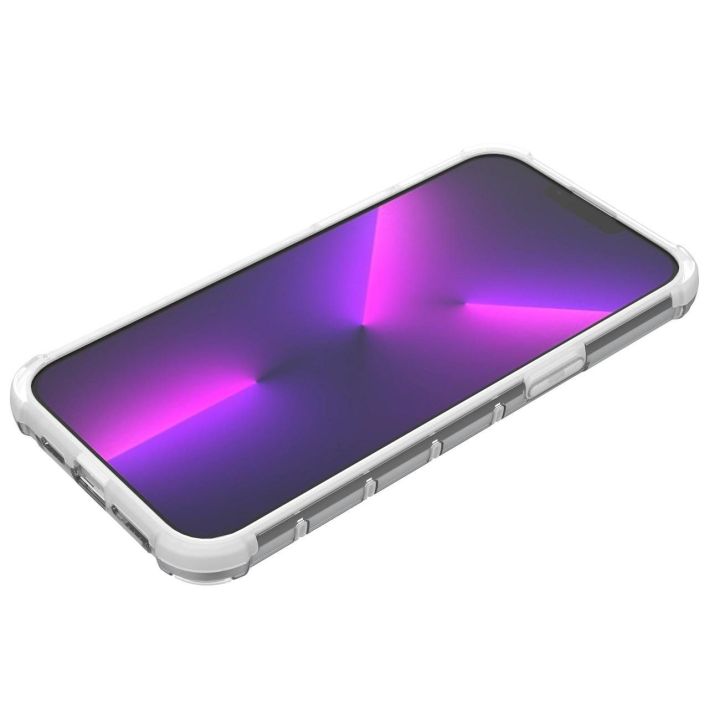 Ombre Protect dėklas iPhone 14 Pro šarvuotas dėklas rožinės ir mėlynos spalvų