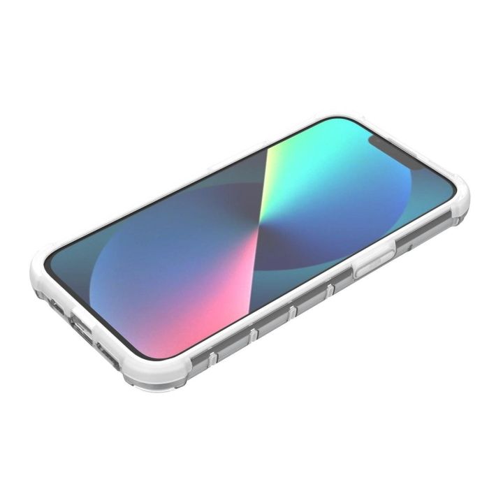Ombre Protect dėklas iPhone 14 Plus šarvuotas dėklas rožinės ir mėlynos spalvų
