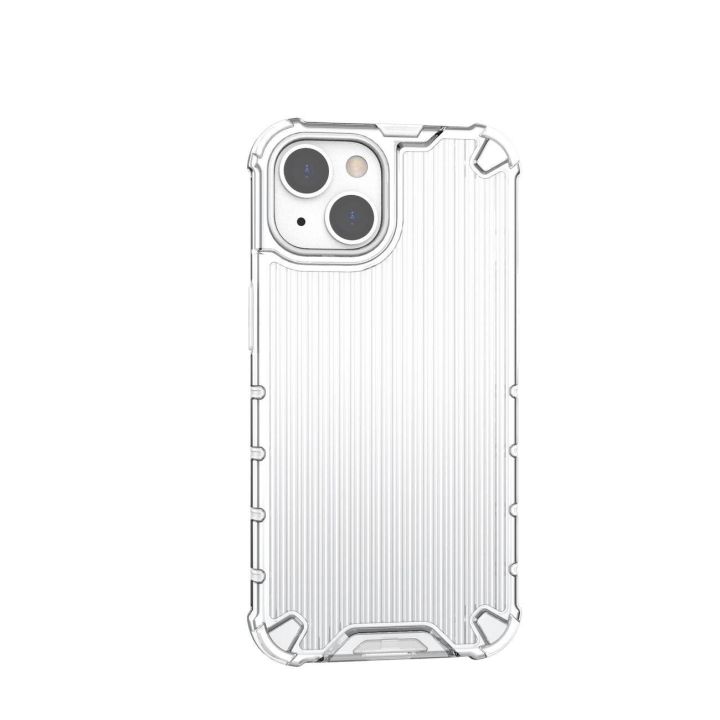 Ombre Protect dėklas iPhone 14 Plus šarvuotas dėklas rožinės ir mėlynos spalvų