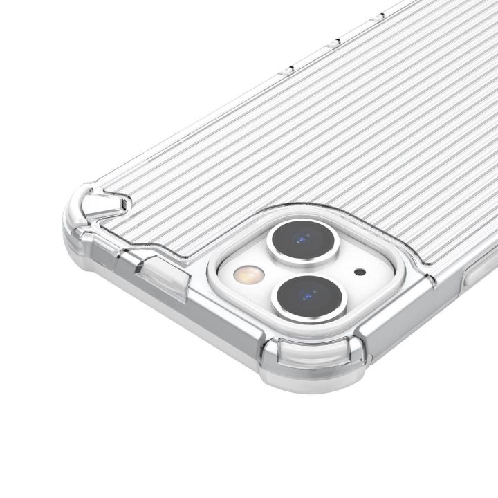 Ombre Protect dėklas iPhone 14 Plus šarvuotas dėklas rožinės ir mėlynos spalvų