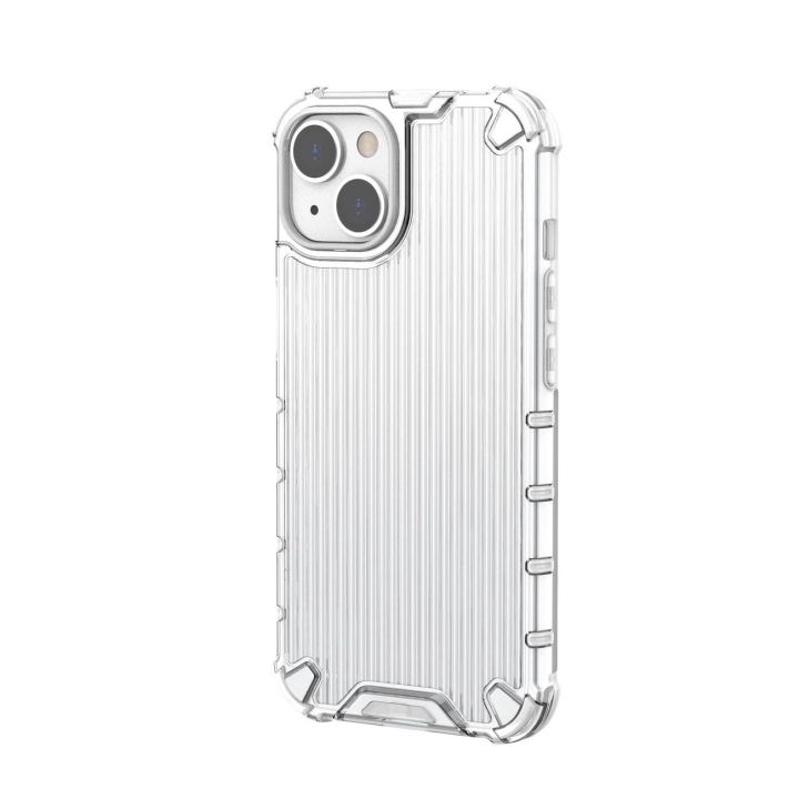 Ombre Protect dėklas iPhone 14 Plus šarvuotas dėklas rožinės ir mėlynos spalvų