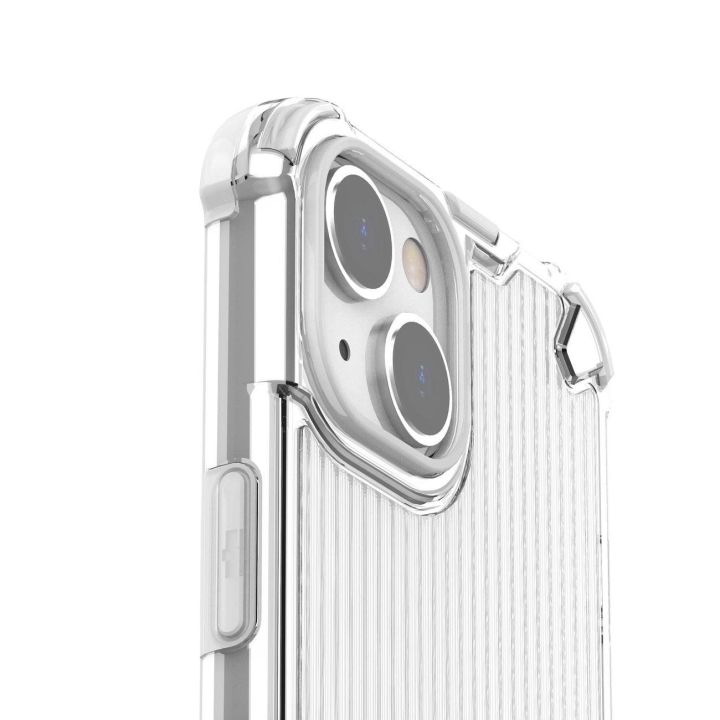 Ombre Protect dėklas iPhone 14 Plus šarvuotas dėklas rožinės ir mėlynos spalvų