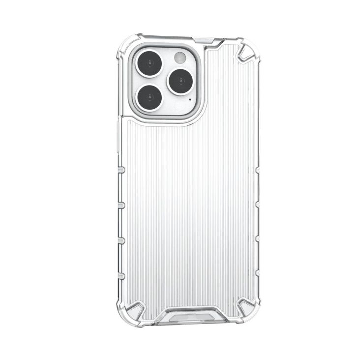 Ombre Protect dėklas iPhone 14 Pro Max šarvuotas dėklas rožinės ir mėlynos spalvų