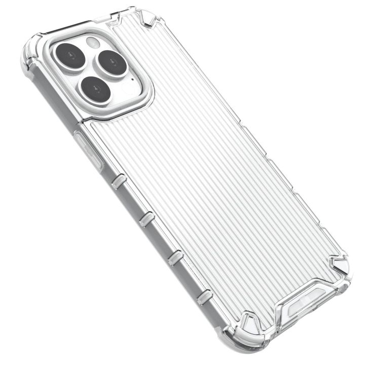 Ombre Protect dėklas iPhone 14 Pro Max šarvuotas dėklas rožinės ir mėlynos spalvų