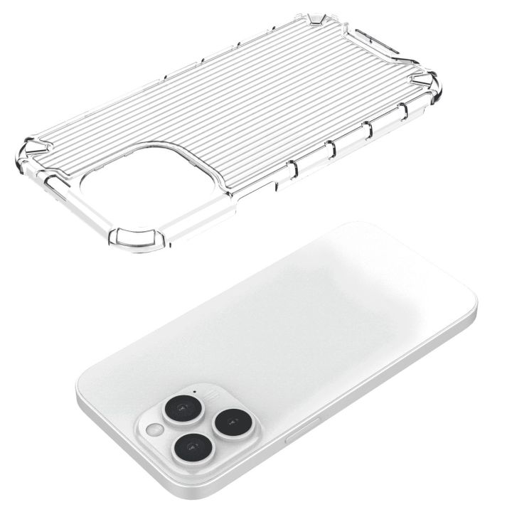 Ombre Protect dėklas iPhone 14 Pro Max šarvuotas dėklas rožinės ir mėlynos spalvų