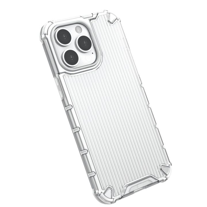Ombre Protect dėklas iPhone 14 Pro Max šarvuotas dėklas rožinės ir mėlynos spalvų