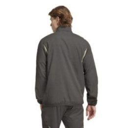 Vyriška laisvo kirpimo striukė adidas Real Madrid, ruda