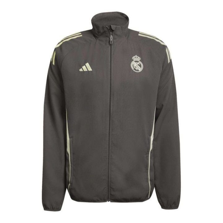 Vyriška laisvo kirpimo striukė adidas Real Madrid, ruda
