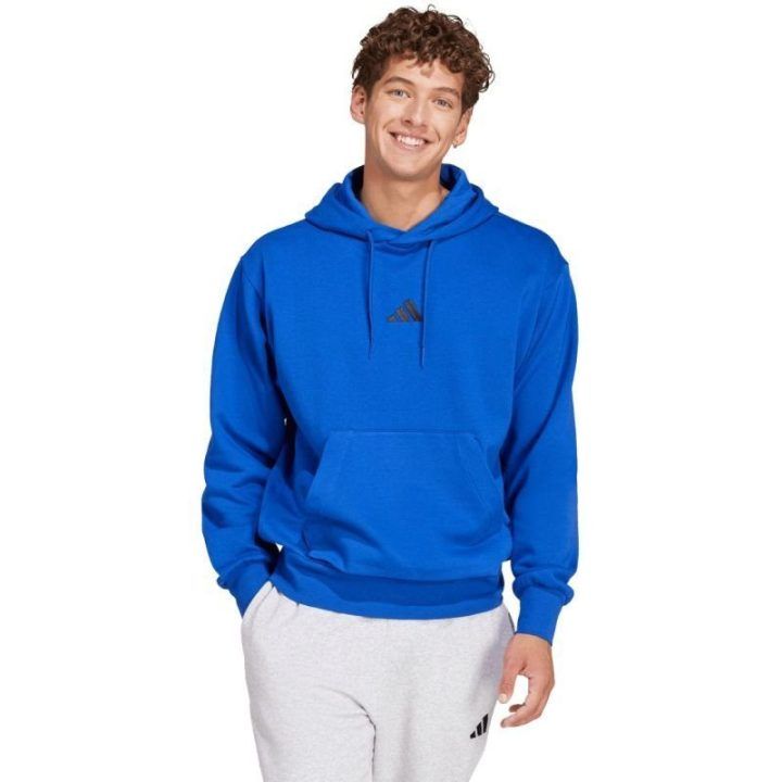 Vyriškas džemperis adidas Essentials Feelcozy Fleece, mėlynas