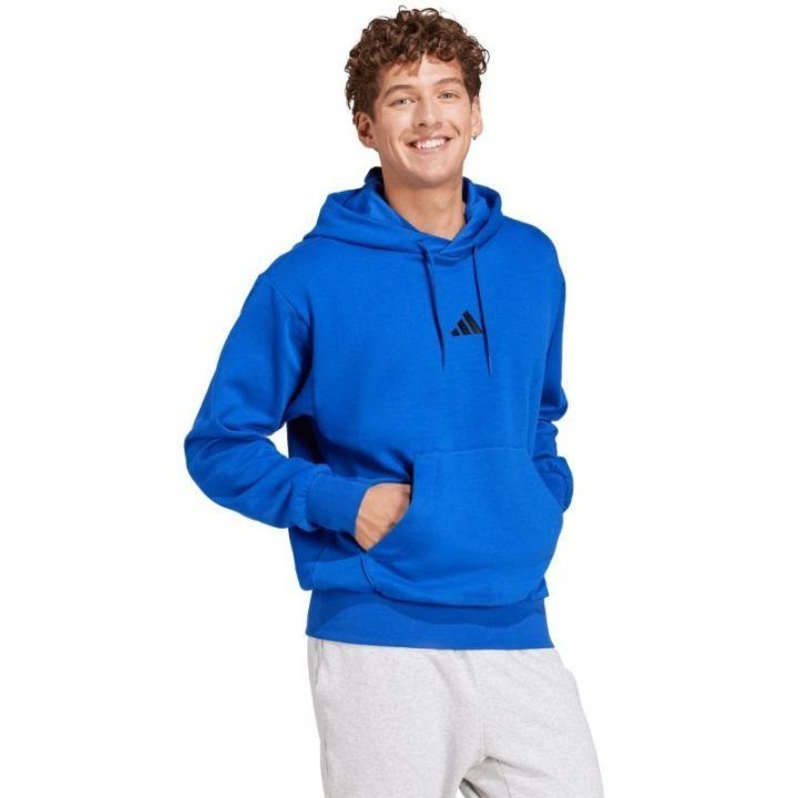 Vyriškas džemperis adidas Essentials Feelcozy Fleece, mėlynas