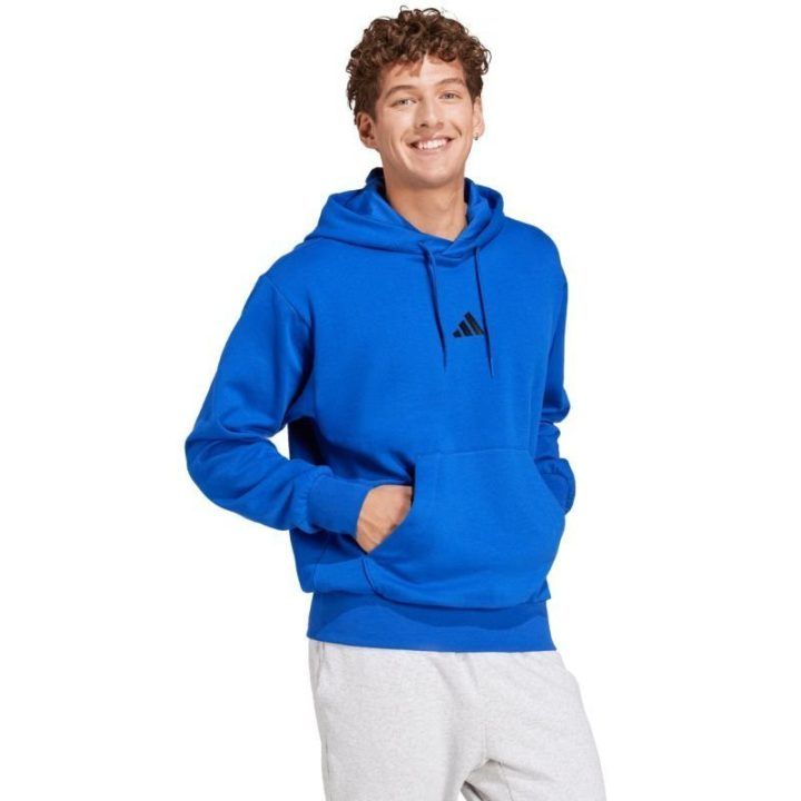Vyriškas džemperis adidas Essentials Feelcozy Fleece, mėlynas