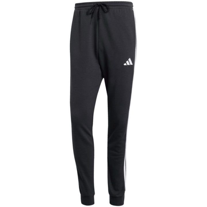 Vyriškos sportinės kelnės adidas Essential 3-Stripes, juodos