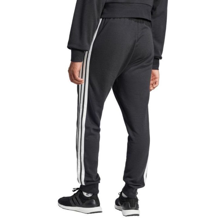 Vyriškos sportinės kelnės adidas Essential 3-Stripes, juodos
