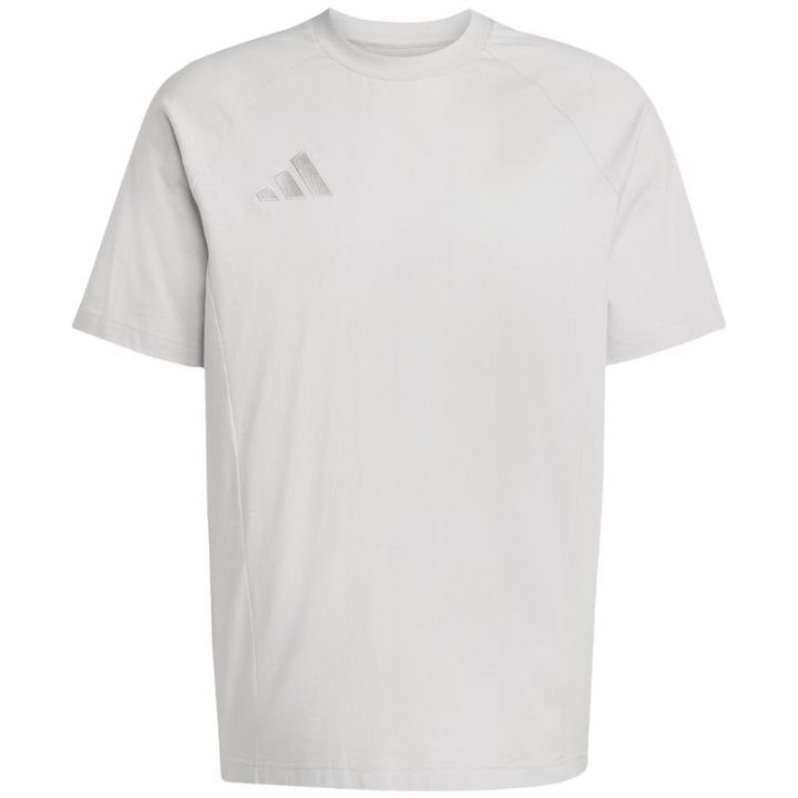 Vyriški medvilniniai marškinėliai adidas Tiro 25 Tee Travel, pilki