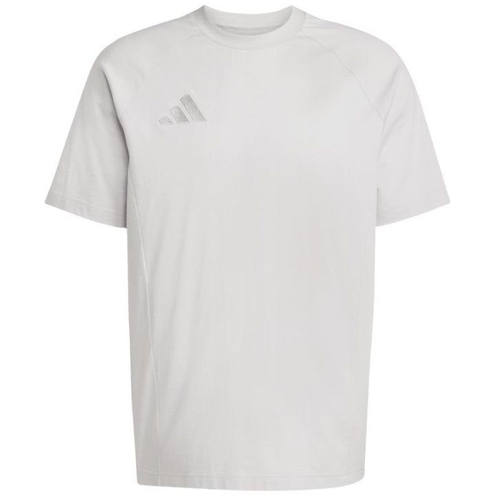 Vyriški medvilniniai marškinėliai adidas Tiro 25 Tee Travel, pilki