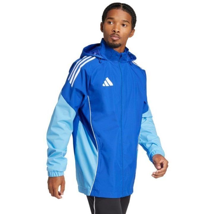 Vyriška striukė adidas Tiro 25 Competition All-Weather, mėlyna
