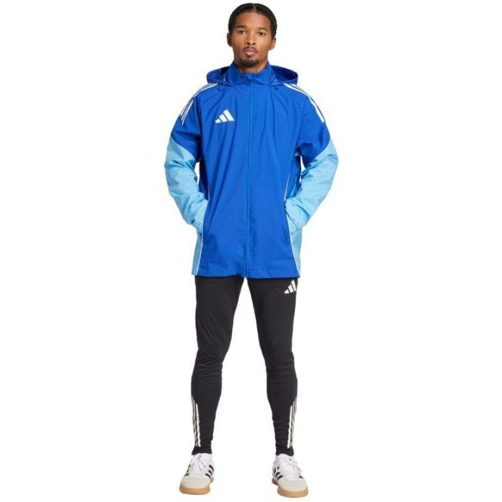 Vyriška striukė adidas Tiro 25 Competition All-Weather, mėlyna