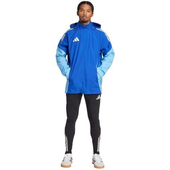Vyriška striukė adidas Tiro 25 Competition All-Weather, mėlyna